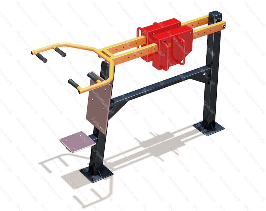 Уличный тренажер Жим сидя - Жим от плеч 10401